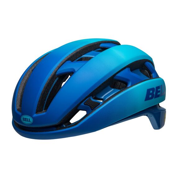 Kask gravel szosowy BELL XR MIPS SPHERICAL matte gloss niebieski flare ., Kolor: niebieski, Rozmiar: L (58-62 cm), 2 zdjęcie