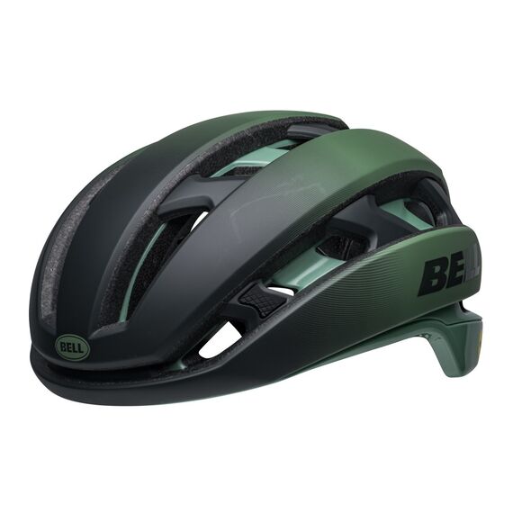Kask gravel szosowy BELL XR MIPS SPHERICAL matte gloss green flare, Kolor: zielony, Rozmiar: L (58–62 cm), 2 zdjęcie Kask gravel szosowy BELL XR MIPS SPHERICAL matte gloss green flare, Kolor: zielony, Rozmiar: L (58–62 cm), 2 zdjęcie