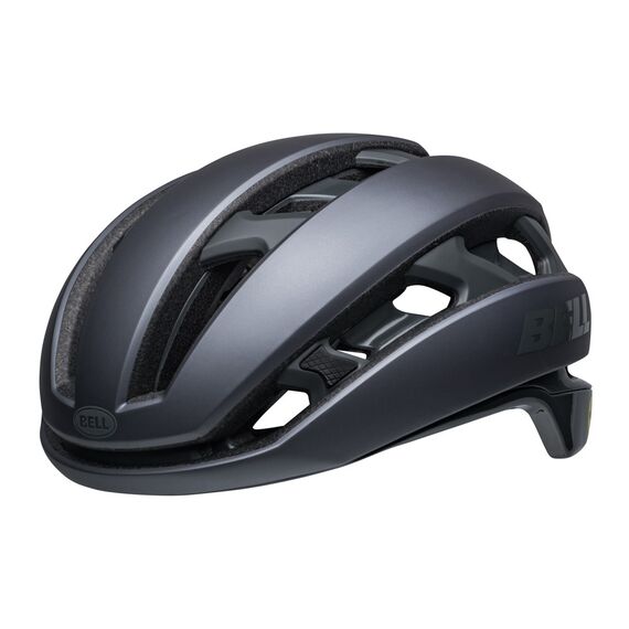 Kask gravel szosowy BELL XR MIPS SPHERICAL matte gloss titanium gray ., Kolor: szary, Rozmiar: L (58–62 cm), 2 zdjęcie