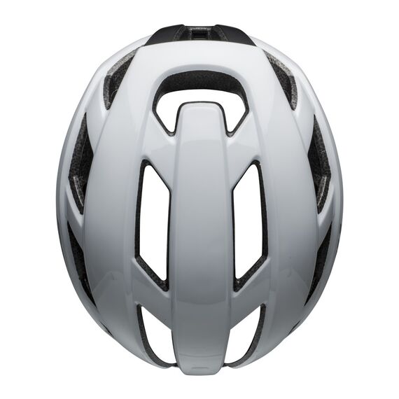 Kask gravel szosowy BELL FALCON XR INTEGRATED MIPS matte gloss biały czarny, Kolor: biały, Rozmiar: M (55-59 cm), 4 zdjęcie