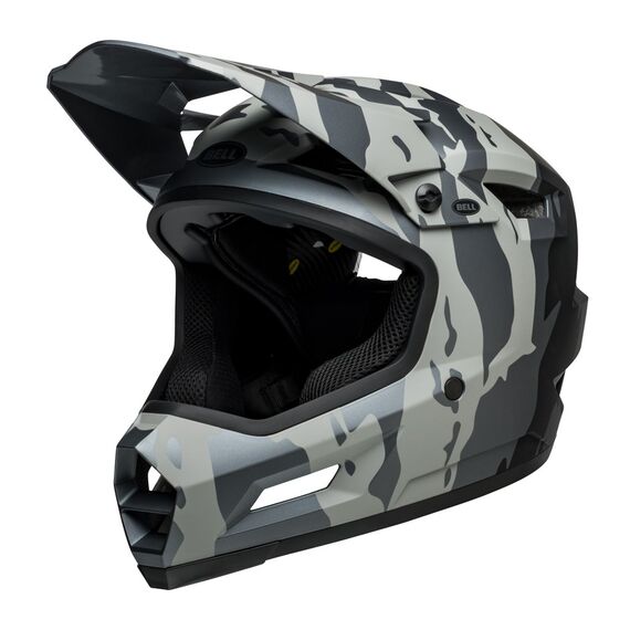 Kask full face BELL SANCTION 2 DLX MIPS ravine matte gray czarny, Kolor: czarny, Rozmiar: 55-57, 2 zdjęcie