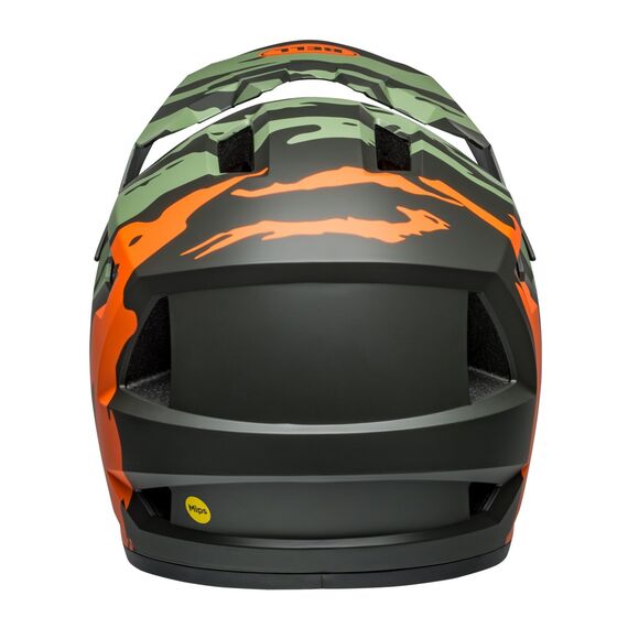 Kask full face BELL SANCTION 2 DLX MIPS ravine matte ciemny green orange, Kolor: zielony, Rozmiar: XL (59-61 cm), 3 zdjęcie