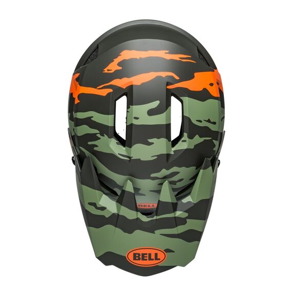 Kask full face BELL SANCTION 2 DLX MIPS ravine matte ciemny green orange, Kolor: zielony, Rozmiar: XL (59-61 cm), 4 zdjęcie