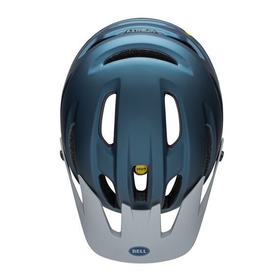 Kask mtb BELL 4FORTY matte gloss niebieski gray, Kolor: niebieski, Rozmiar: S (52-56 cm), 4 zdjęcie