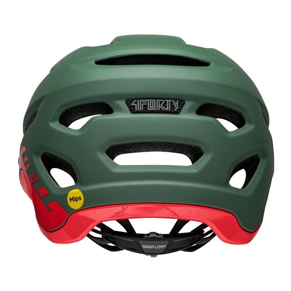 Kask mtb BELL 4FORTY matte gloss ciemny green infrared, Kolor: zielony, Rozmiar: M (55-59 cm), 3 zdjęcie