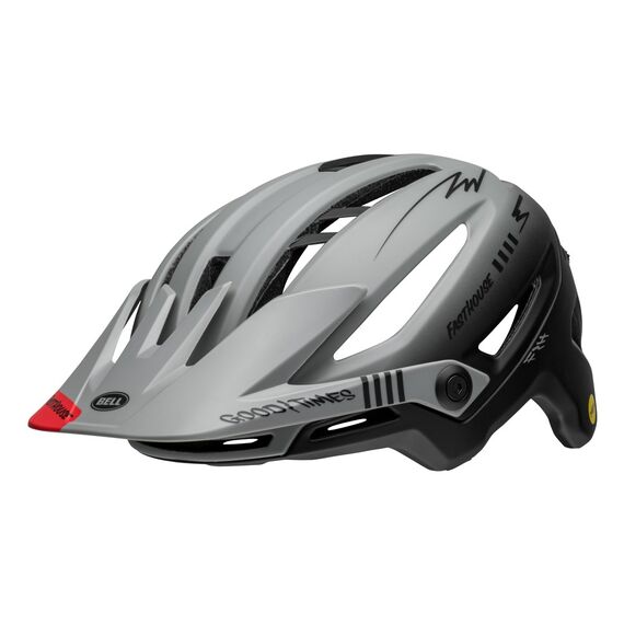 Kask mtb BELL SIXER INTEGRATED MIPS fasthouse after hours matte czarny gray, Kolor: szary, Rozmiar: L (58-62 cm), 2 zdjęcie