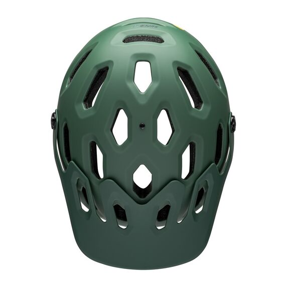 Kask full face BELL SUPER 3R MIPS matte ciemny green infrared, Kolor: zielony, Rozmiar: S (52-56 cm), 5 zdjęcie
