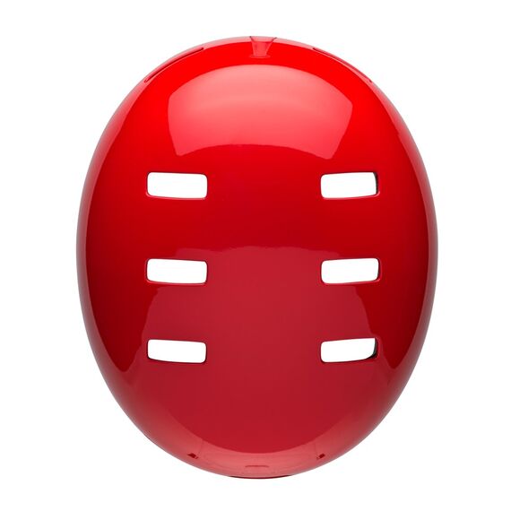 Kask juniorski BELL SPAN czerwony błyszczący, Kolor: czerwony, Rozmiar: S (51–55 cm), 5 zdjęcie