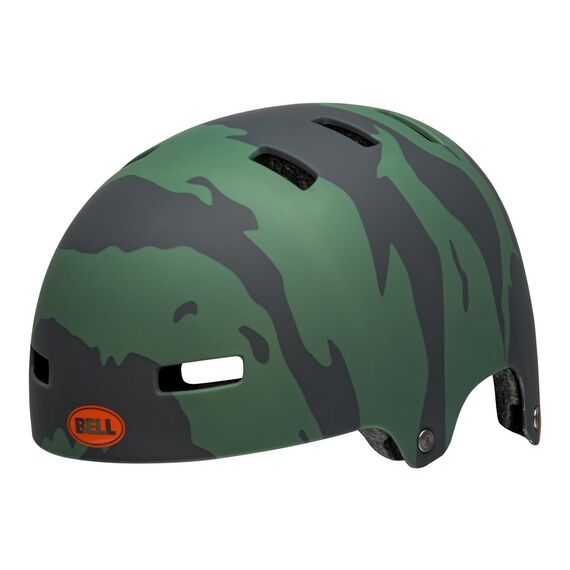 Kask juniorski BELL SPAN matowy zielony, Kolor: zielony, Rozmiar: XS (49-53 cm), 2 zdjęcie