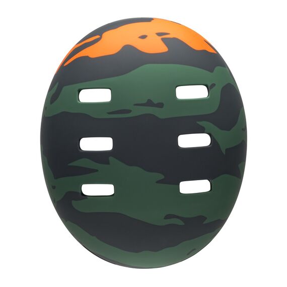 Kask juniorski BELL SPAN matowy zielony, Kolor: zielony, Rozmiar: S (51–55 cm), 5 zdjęcie