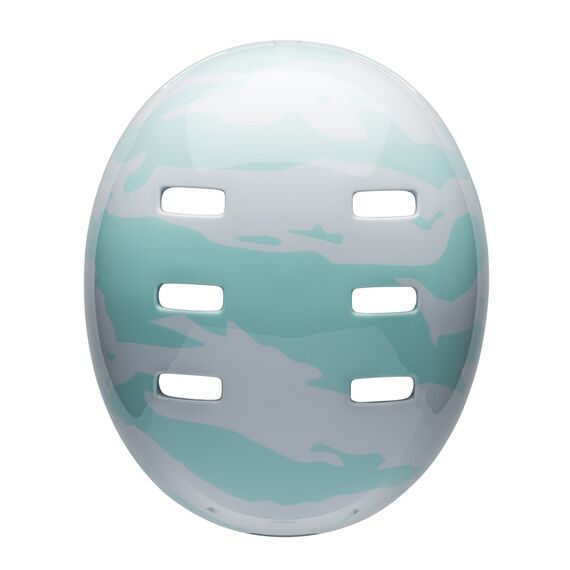 Kask juniorski BELL SPAN ravine gloss biało-niebieski, Kolor: błękitny, Rozmiar: S (51–55 cm), 5 zdjęcie