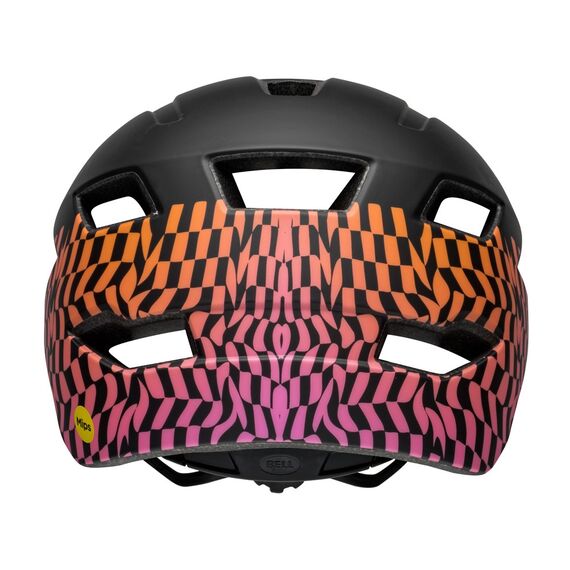 Kask juniorski BELL SIDETRACK INTEGRATED MIPS wavy checks matte różowy roz. Uniwersalny, Kolor: różowy, Rozmiar: Uniwersalny (50–57 cm), 3 zdjęcie