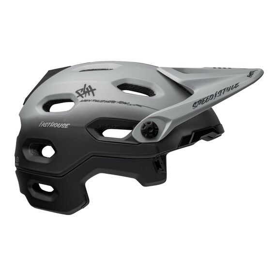 Kask full face BELL SUPER DH MIPS SPHERICAL fasthouse taco tuesday matte gray czarny, Kolor: czarny, Rozmiar: S (52-56 cm), 2 zdjęcie