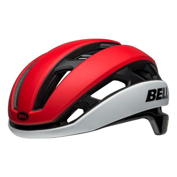 Kask gravel szosowy BELL XR MIPS SPHERICAL matte gloss crimson biały, Kolor: biało-czerwony, Rozmiar: M (55-59 cm), 2 zdjęcie