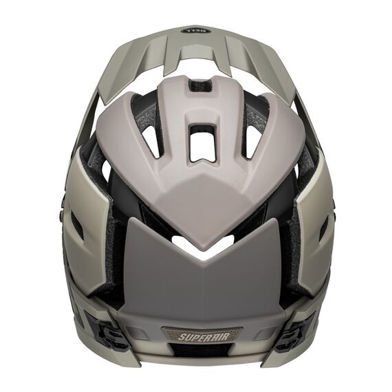 Kask full face BELL SUPER AIR R MIPS SPHERICAL matte cement gray, Kolor: szary, Rozmiar: M (55-59 cm), 3 zdjęcie