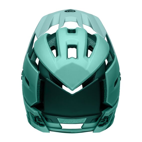 Kask full face BELL SUPER AIR R MIPS SPHERICAL matte turquosie czarny, Kolor: turkusowy, Rozmiar: L (59-63 cm), 3 zdjęcie