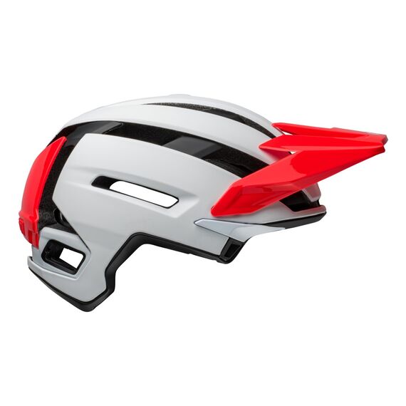 Kask full face BELL SUPER AIR R MIPS SPHERICAL matte gloss biały infrared, Kolor: biało-czerwony, Rozmiar: M (55-59 cm), 5 zdjęcie