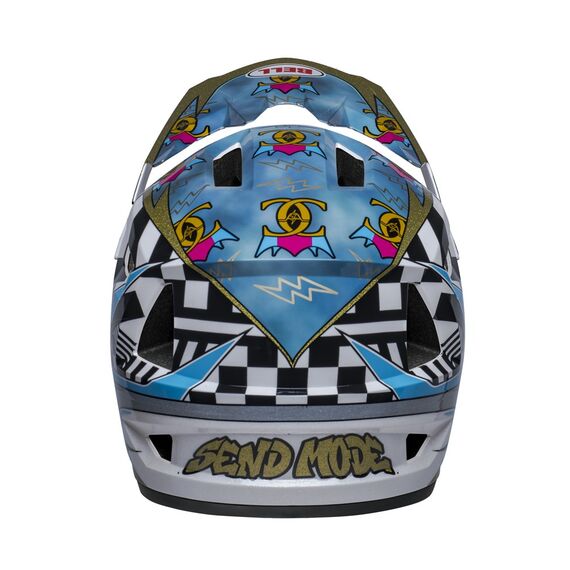 Kask full face BELL SANCTION 2 DLX MIPS caiden 24 gloss czarny biały  (LIMITED EDITION), Kolor: niebieski, Rozmiar: L (57-59 cm), 2 zdjęcie