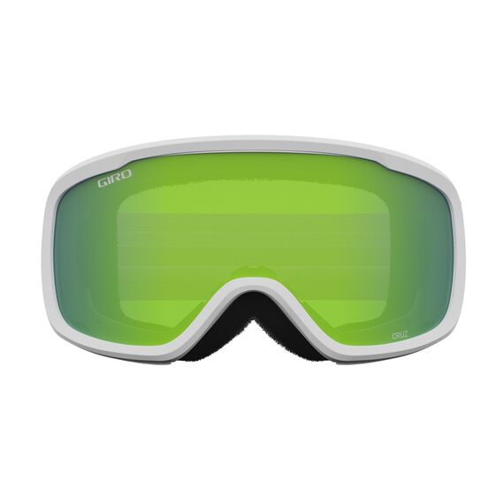 Gogle zimowe GIRO CRUZ biały WORDMARK (Szyba lustrzana kolorowa LODEN GREEN 26% S2), 2 zdjęcie