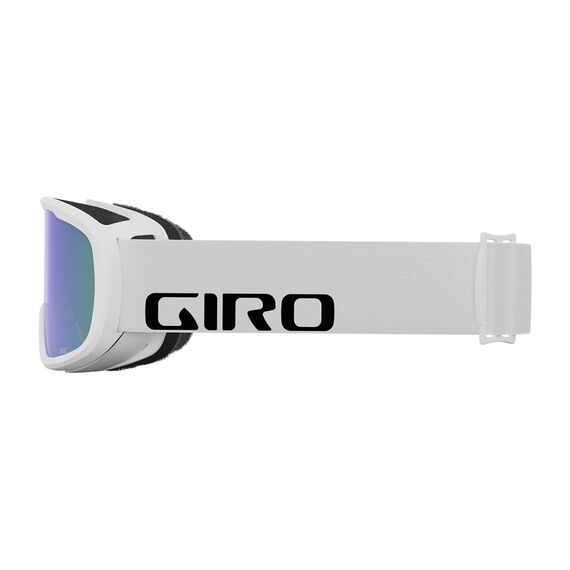 Gogle zimowe GIRO CRUZ biały WORDMARK (Szyba lustrzana kolorowa LODEN GREEN 26% S2), 3 zdjęcie