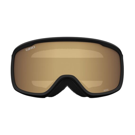 Gogle zimowe GIRO MOXIE czarny CORE LIGHT (szyba AMBER GOLD 19-42% S2 + żółty 77% S1), 2 zdjęcie