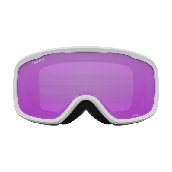 Gogle zimowe GIRO MOXIE biały CORE LIGHT (szyba AMBER różowy 19-42% S2 + żółty 77% S1), 2 zdjęcie