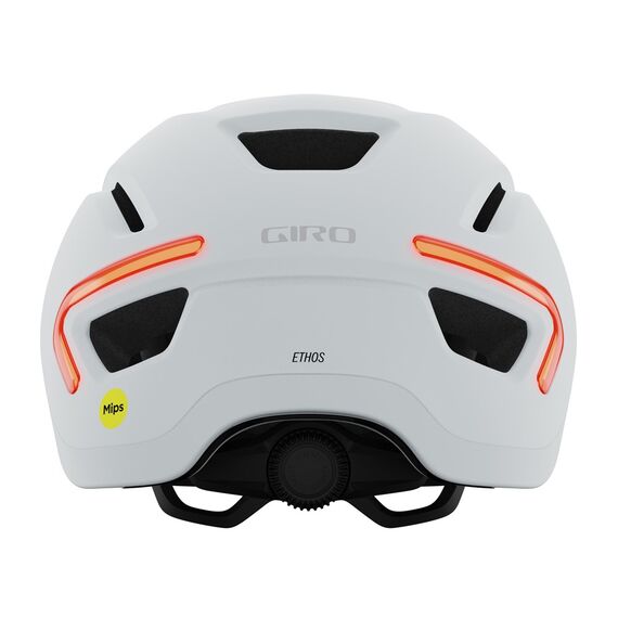 Kask miejski GIRO ETHOS INTEGRATED MIPS LED matte chalk, Kolor: biały, Rozmiar: S (51–55 cm), 3 zdjęcie