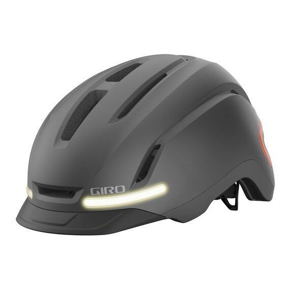 Kask miejski GIRO ETHOS INTEGRATED MIPS LED matte graphite, Kolor: szary, Rozmiar: S (51–55 cm), 2 zdjęcie Kask miejski GIRO ETHOS INTEGRATED MIPS LED matte graphite, Kolor: szary, Rozmiar: S (51–55 cm), 2 zdjęcie