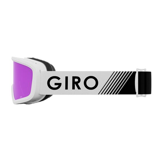 Gogle zimowe juniorskie GIRO CHICO 2.0 biały ZOOM (Szyba lustrzana kolorowa AMBER różowy 19-42% S2), 3 zdjęcie