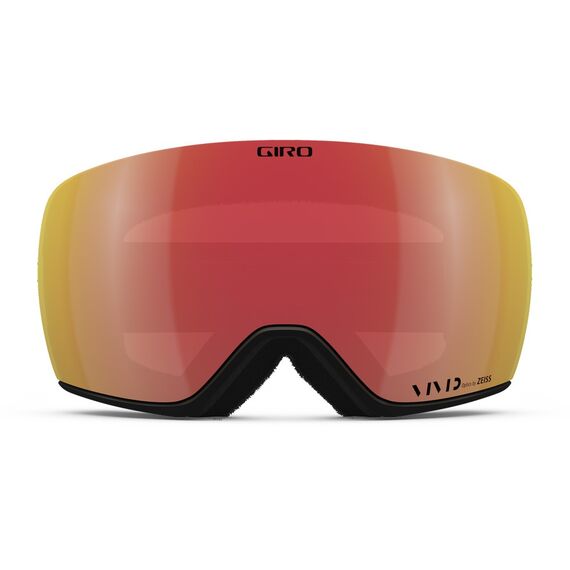 Gogle zimowe GIRO ARTICLE II czarny & biały FLOW (Szyba lustrzana kolorowa VIVID-Carl Zeiss EMBER 19-42% S2 + Szyba lustrzana kolorowa VIVID-Carl Zeiss INFRARED 50% S1), 2 zdjęcie