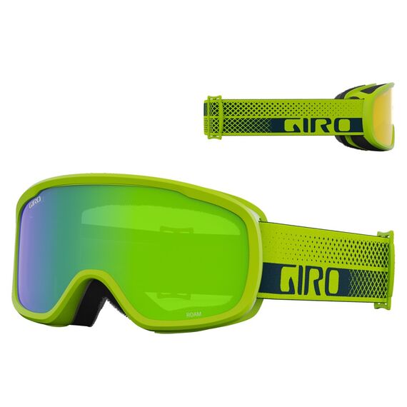 Gogle zimowe GIRO ROAM ANO LIME FLOW (szyba LODEN GREEN 26% S2 + żółty 77% S1)