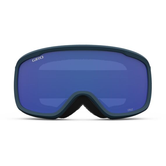 Gogle zimowe GIRO CRUZ czarny & HARBOR niebieski WORDMARK (Szyba lustrzana kolorowa szary COBALT 8-18% S3), 2 zdjęcie