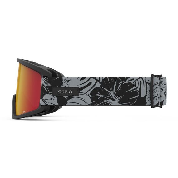 Gogle zimowe GIRO DYLAN czarny & szary BOTANICAL LX (Szyba lustrzana kolorowa AMBER SCARLET 19-42% S2 + Szyba kolorowa żółty 84% S0), 3 zdjęcie