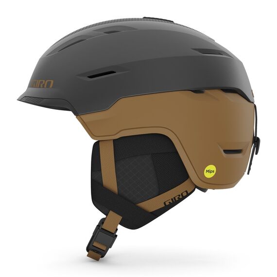 Kask zimowy GIRO TOR SPHERICAL MIPS metallic coal / tan, 2 zdjęcie