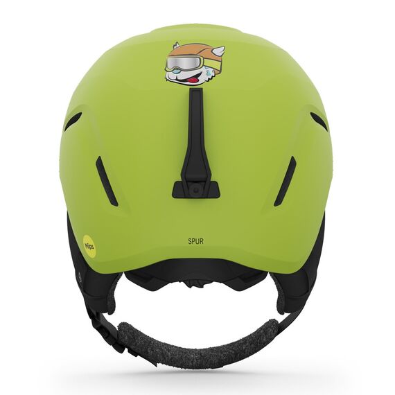 Kask zimowy GIRO SPUR ano lime, 4 zdjęcie