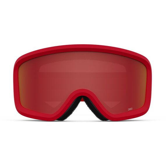 Gogle zimowe juniorskie GIRO CHICO 2.0 czerwony SOLAR FLAIR (Szyba lustrzana kolorowa AMBER SCARLET 19-42% S2), 2 zdjęcie