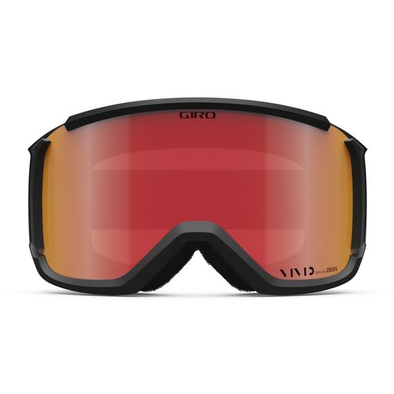 Gogle zimowe GIRO REVOLT czarny & biały STAINED (Szyba lustrzana kolorowa VIVID-Carl Zeiss VIVID  EMBER 19-42% S2), 2 zdjęcie
