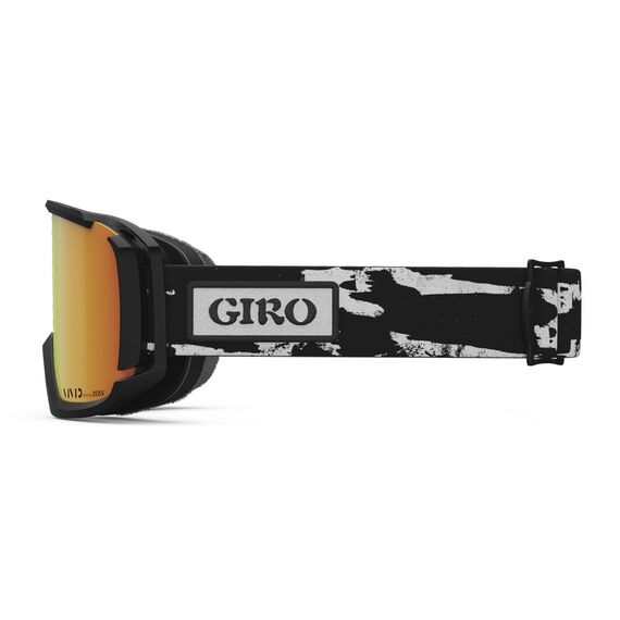 Gogle zimowe GIRO REVOLT czarny & biały STAINED (Szyba lustrzana kolorowa VIVID-Carl Zeiss VIVID  EMBER 19-42% S2), 3 zdjęcie