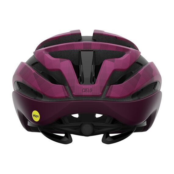 Kask szosowy GIRO CIELO MIPS matte ciemny cherry towers, Kolor: czerwony, Rozmiar: M (55-59 cm), 3 zdjęcie