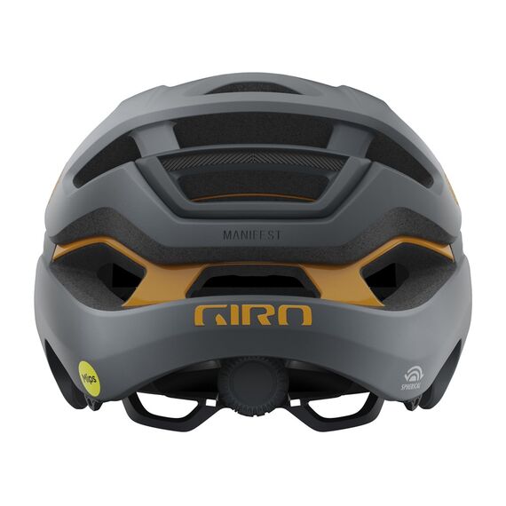 Kask mtb GIRO MANIFEST MIPS SPHERICAL matte ciemny shark dune, Kolor: jasnoszary, Rozmiar: M (55-59 cm), 3 zdjęcie
