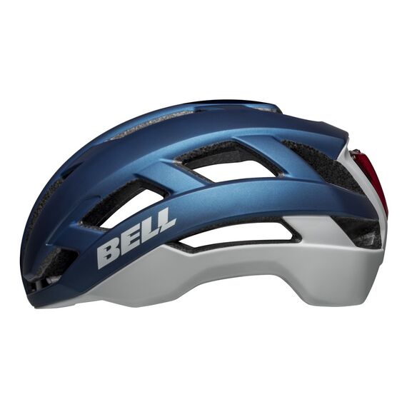 Kask gravel szosowy BELL FALCON XR LED INTEGRATED MIPS matte niebieski gray, Kolor: niebieski, Rozmiar: L (59-63 cm)