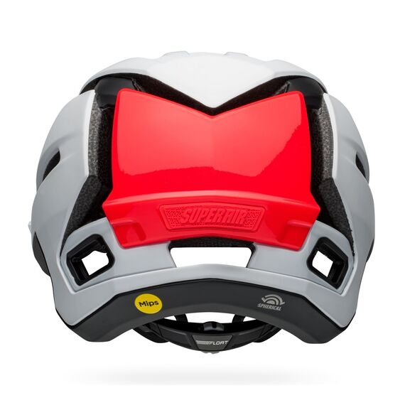 Kask mtb BELL SUPER AIR MIPS SPHERICAL matte gloss biały infrared roz. M (55-59 cm), 3 zdjęcie