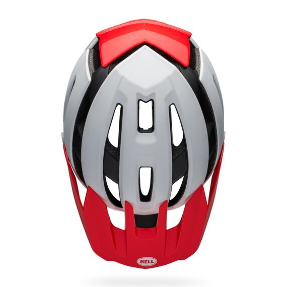 Kask mtb BELL SUPER AIR MIPS SPHERICAL matte gloss biały infrared roz. M (55-59 cm), 4 zdjęcie