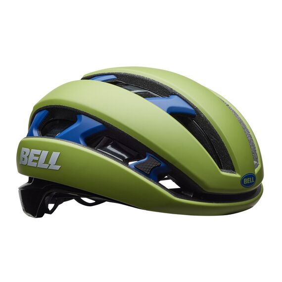 Kask gravel szosowy BELL XR MIPS SPHERICAL matte green, Kolor: limonkowy, Rozmiar: L (58-62 cm), 2 zdjęcie