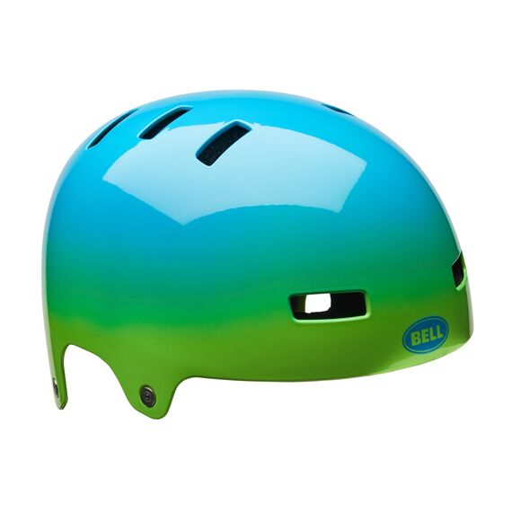 Kask juniorski BELL SPAN niebieski retina plunge, Kolor: niebieski, Rozmiar: S (51–55 cm), 2 zdjęcie