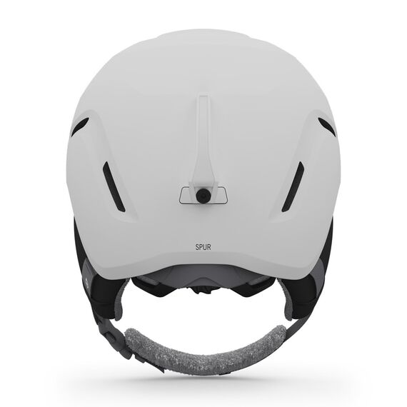 Kask zimowy GIRO SPUR matt biały, Kolor: biały, Rozmiar: S (52-55.5 cm), 3 zdjęcie