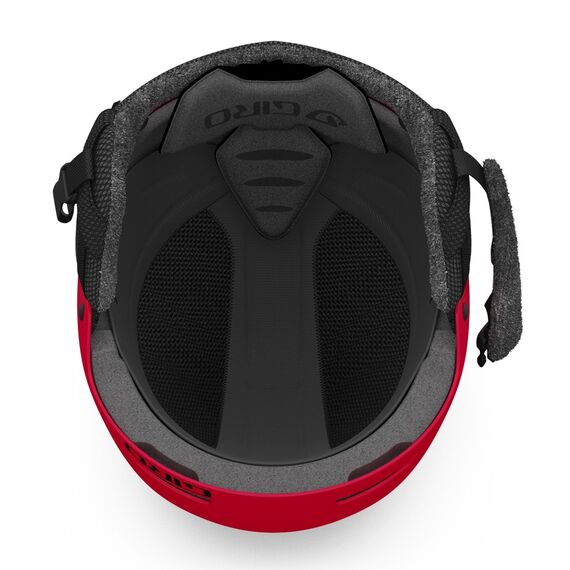 Kask zimowy GIRO CRUE matte bright czerwony, Kolor: czerwony, Rozmiar: M (55.5-59 cm), 3 zdjęcie