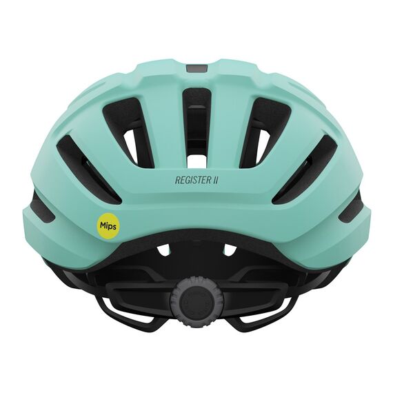 Kask dziecięcy juniorski GIRO REGISTER II INTEGRATED MIPS matte bright green, Kolor: turkusowy, Rozmiar: Uniwersalny (50-57 cm), 3 zdjęcie