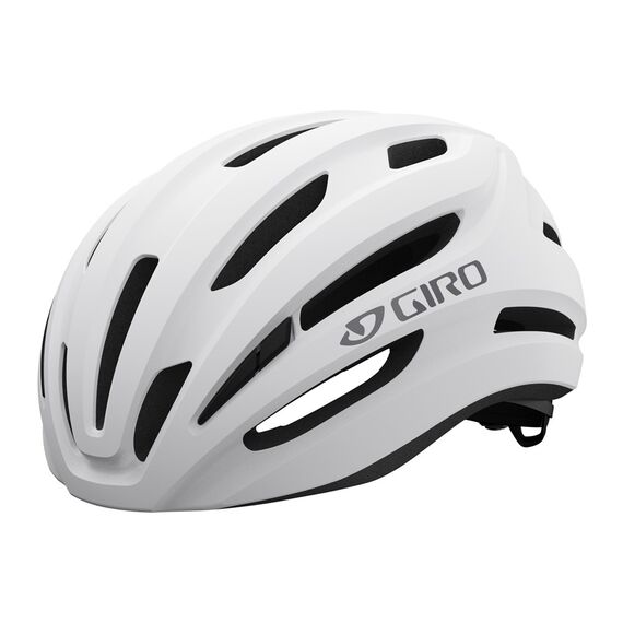 Kask szosowy GIRO ISODE II gloss highlight żółty, Kolor: biały, Rozmiar: 54-61, 2 zdjęcie