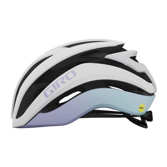 Kask szosowy GIRO CIELO MIPS matte biały light lilac fade, Kolor: biało-błękitny, Rozmiar: S (51–55 cm)